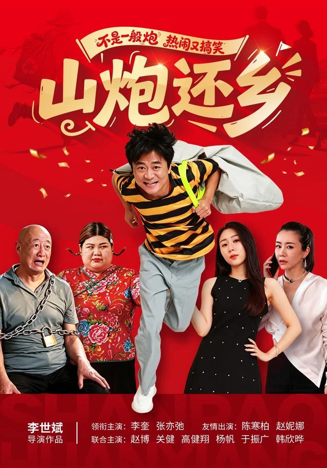 山炮还乡作品海报